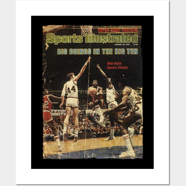 COVER SPORT - SPORT ILLUSTRATED -  BIG DOINGS IN THE BIG TEN Wall Art by FALORI